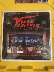 Video Violence Soundtrack Terror Vision Vinyl LP Pink & Blood Splatter LTD COLOR