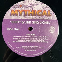 Rhett Link Sing Lionel Richie Vinyl Record Good Mythical Morning