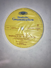 Beethoven 9 Symphonies Karajan Berlin Philharmonic Vinyl 8 LP Box Set DGG Stereo
