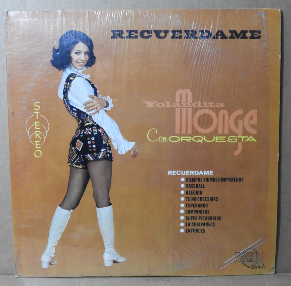YOLANDITA MONGE “Recuerdame” 1971 (TECA/LIS668) EX/EX!