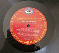 3 Viny ~ 2 LPs ~ The Longines Symphonette Society Presents The Years To Remember