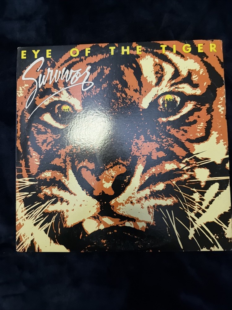 Survivor Eye of the Tiger Vinyl LP 1982 Scotti Brothers Records