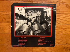 English Dogs – Foward Into Battle LP Combat Core CC 8047 1986 Pressing