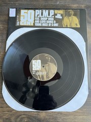 50 Cent P.I.M.P. Vinyl Record 12” Feat Snoop Dog Remix Pimp Lloyd Banks Tested