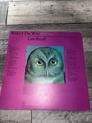 Leon Russell – Will O’ The Wisp – 12” Vinyl Record LP – 1975 Shelter UK 1st Rock