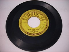 Carl Perkins Blue Suede Shoes / Honey, Don’t! 1956 45rpm
