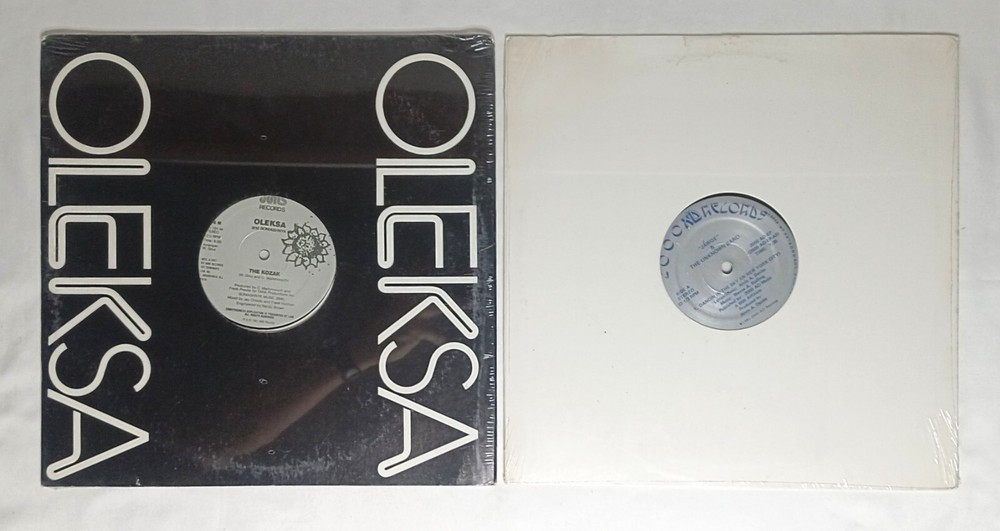 EDM Lot of 2 SEALED 12″ Singles Jawge & The Unknown Band – Oleska 1981…