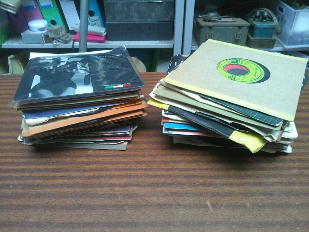 Collection / Job lot of 85 Vinyl Records 45rpm 7″ – 1980-90s