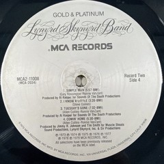 Lynyrd Skynyrd Gold & Platinum Band Double LP Vinyl Records 79