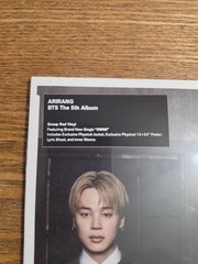 ARIRANG – BTS – (Red Vinyl) LP Target Exclusive – NEW SEALED W/POSTER