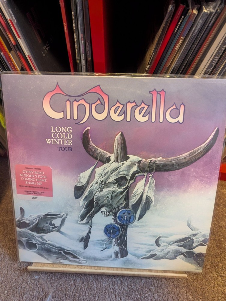 Cinderella Long Cold Winter Tour Live Vinyl Record Moscow ’89