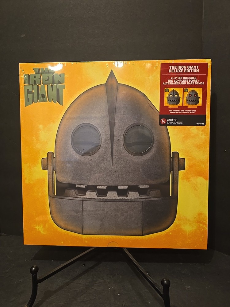 The Iron Giant Original Motion Picture Soundtrack 2 LP Deluxe Edition New Sealed