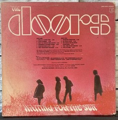 THE DOORS Waiting for the Sun 1968 Elektra 1st Press Monarch Gold Label EKS74024