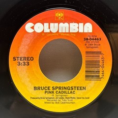 Bruce Springsteen – Dancing in the Dark / Pink Cadillac – 1984 Vinyl 7″ – VG
