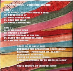 Cotton Jones – Paranoid Cocoon (Solar Flare Vinyl) – FOLK *COLOR*