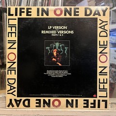 [ROCK/POP]~EXC 12″~HOWARD JONES~Life In One Day~[x3 Mixes]~{1985~ELEKTRA~Issue]