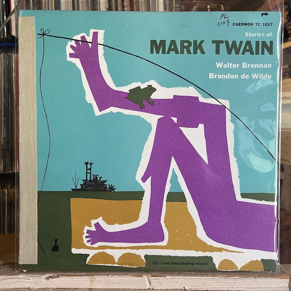 [RADIO/SPOKEN WORD]~EXC LP~MARK TWAIN~WALTER BRENNAN~BRANDON DE WILDE~Stories Of