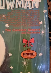 Frosty the Snowman The Caroleer Singers Christmas Vinyl SX1714 Green Label RARE!