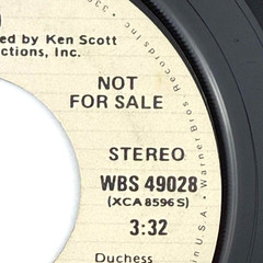 Devo Secret Agent Man DJ Copy Promo 45 RPM UK press 7″ Single record Mono Stereo