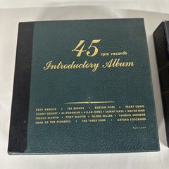 RCA Victor 45 rpm Introductory Album No records And Extra 45 Album Matching