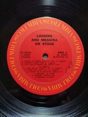 LOGGINS AND MESSINA-ON STAGE , PG 32848 , Original No Bar Code Tested Excellent