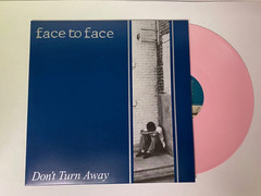 FACE TO FACE DON’T TURN AWAY LP RECORD PINK COLORED VINYL NEW SEALED FAT WRECK