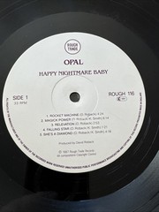 OPAL – HAPPY NIGHTMARE BABY – ORIGINAL 1987 UK Rough Trade LP Mazzy Star NM/VG+