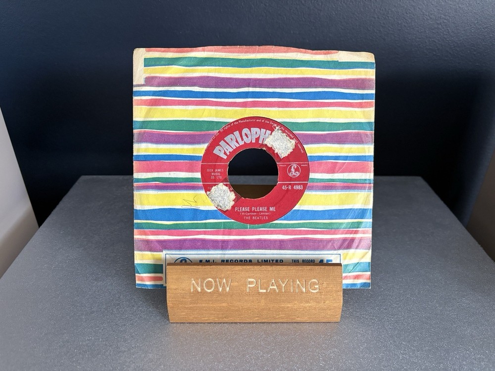 The Beatles Please Please Me 7” Vinyl UK 1963 1st Issue (no Made In GB) G+
