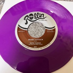 Keith Turner & The Southern Sound – Promises / Heart Attack 7″ Ltd Color Vinyl