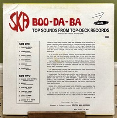 The Skatalites – Ska Boo-Da-Ba LP 2000’s Wirl Records Reissue Jamaican Press