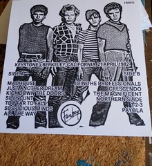 The Professionals Live in Berkeley, California 1982 Sex Pistols