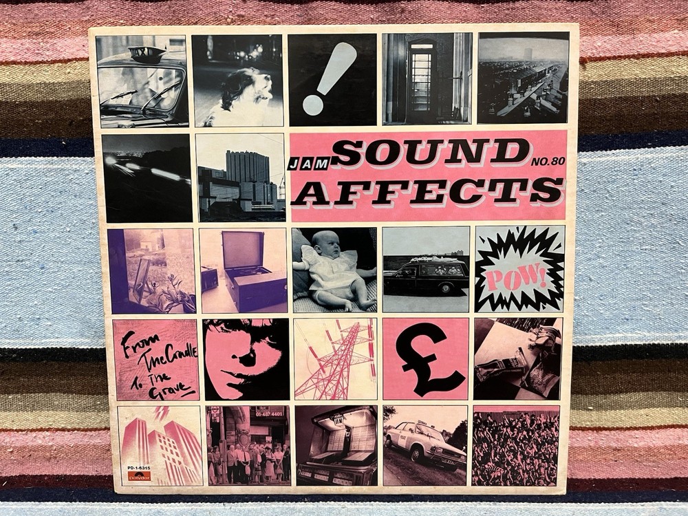 The Jam “Sound Affects” 1980 British Rock Band LP Album Vinyl Record Paul Weller