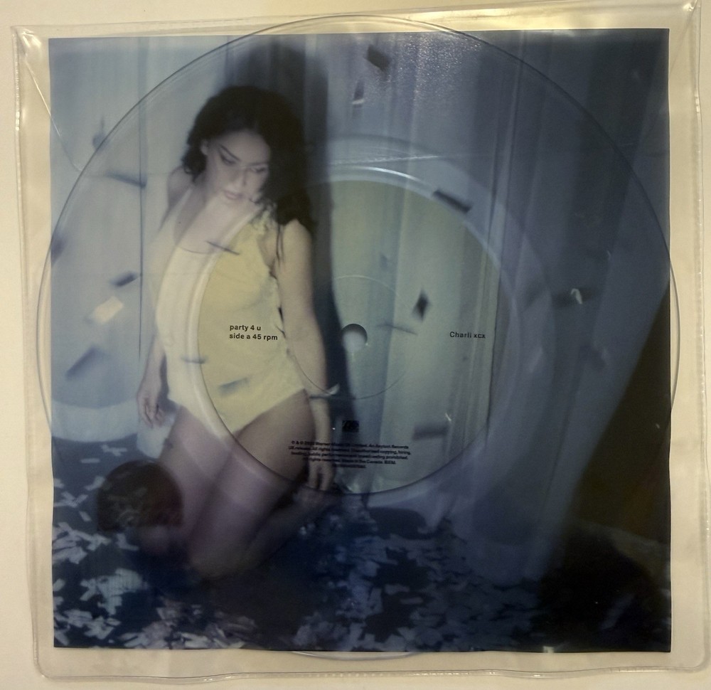 Charli XCX RSD 2026 Vinyl 45 7” Party 4 U Limited Edition New Unplayed