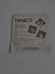 The Panics 45 I Wanna Kill My Mom-Gulcher Records (1980) Vintage-w/Insert