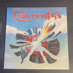 Various – Country .45’s – 1975 – 2 lp Set KEG33357 SEALED NEW