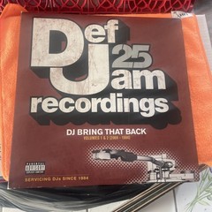 Def Jam 25: DJ Bring That Back 1 & 2 by Various (Record, 2009)