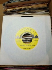 Wholesale box lot of 100 45 RPM records New Oldie Reissues Billy Stewart Gene P