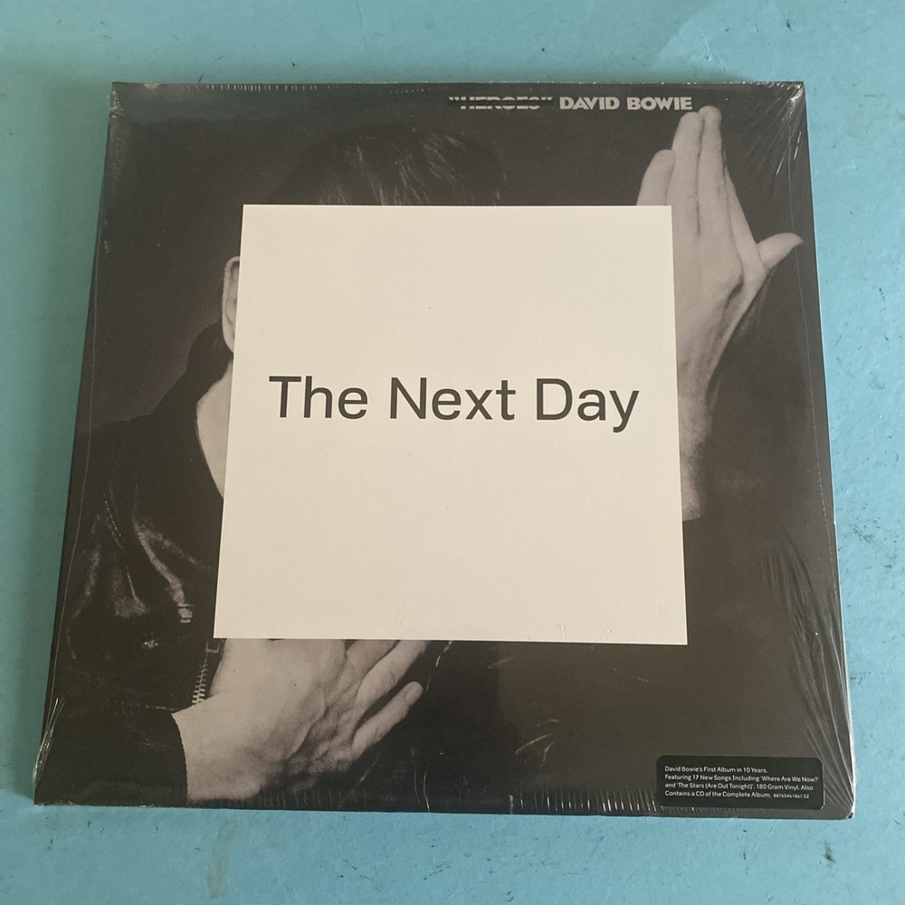 DAVID B0WIE THE NEXT DAY 2013 180g VINYL 2 LP CD NEW & SEALED Where Are We Now