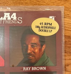 LA4 “Just Friends” vinyl Audiophile 180g 45rpm 2LP Concord NEW SEALED Numbered