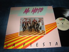 Mr. Moto – La Fiesta LP 1987 EXC shape rare Latin pop rock on WEA Latina