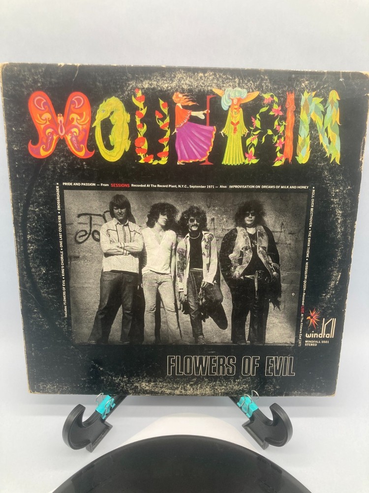 Mountain Flowers of Evil Vintage Vinyl LP 1971 Windfall Record 5501 SA