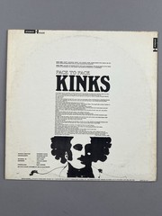 THE KINKS Face To Face Pitman Press 1966 12″ LP