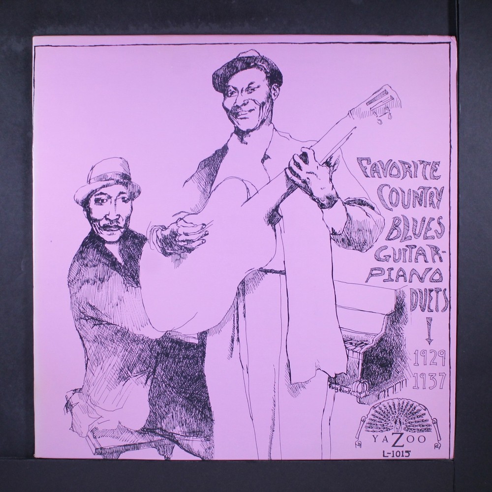 VARIOUS: favorite country blues guitar-piano duets 1929-1937 YAZOO 12″ LP 33 RPM