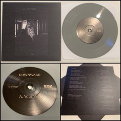 DOWNWARD 2 Songs 7” Grey Vinyl-All Under Heaven Trauma Ray Leaving Time Glare