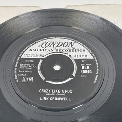 Link Cromwell Crazy Like A Fox 7” Single Vinyl Record 45rpm Shock Me London