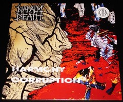 Napalm Death: Harmony Corruption – Limited Edition White Color Vinyl Record NEW