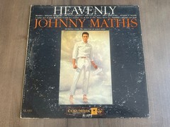 Johnny Mathis Heavenly Vinyl LP 1959 Fair/F Mono Columbia 6-Eye CL 1351