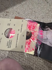 Charli xCX brat Vinly LP Blood Records Limited Edition Pink Splatter