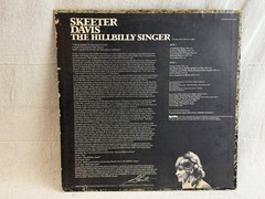 Skeeter Davis Vinyl LP Lot (2) The Hillbilly Singer / Cloudy Occasional Tears