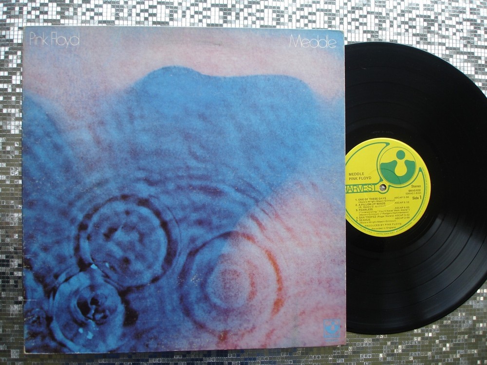 Pink Floyd ~ Meddle ~ Vintage LP Harvest – SMAS-832